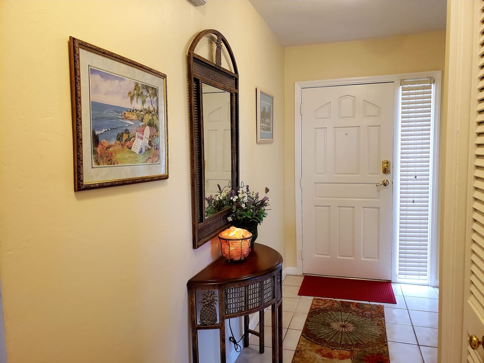 Inviting entry