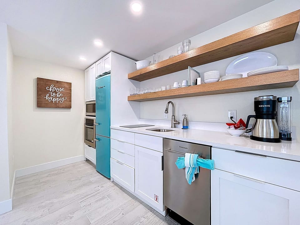 kitchen with all new appliances