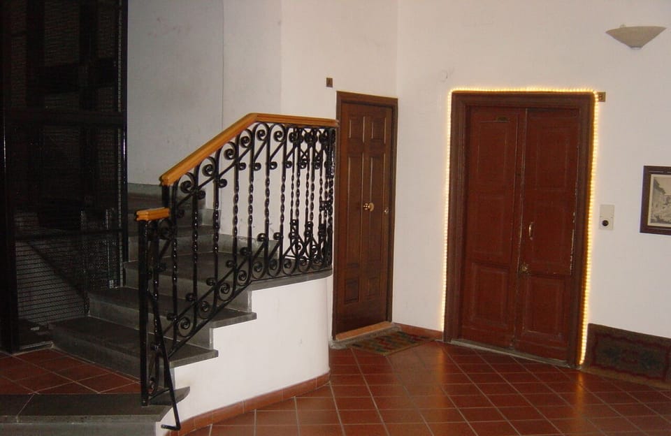 Entrance house door