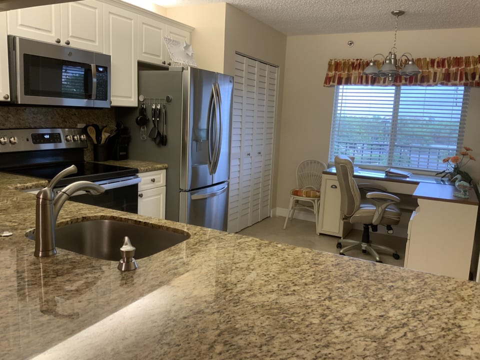 Kitchen with Desk