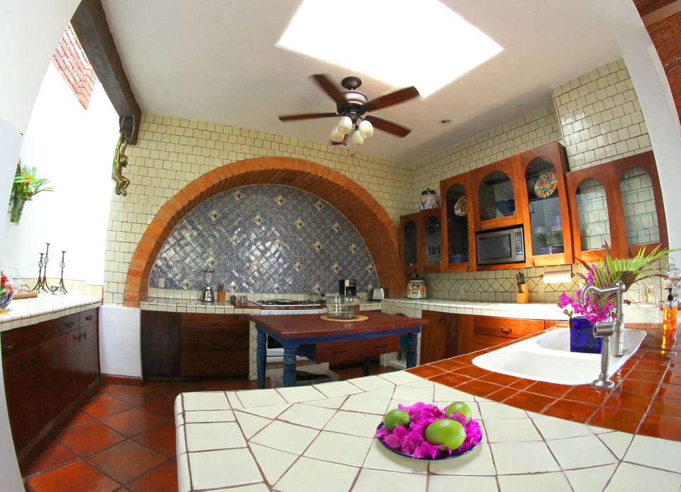 Full functioning & stocked kitchen. Chef services available upon request