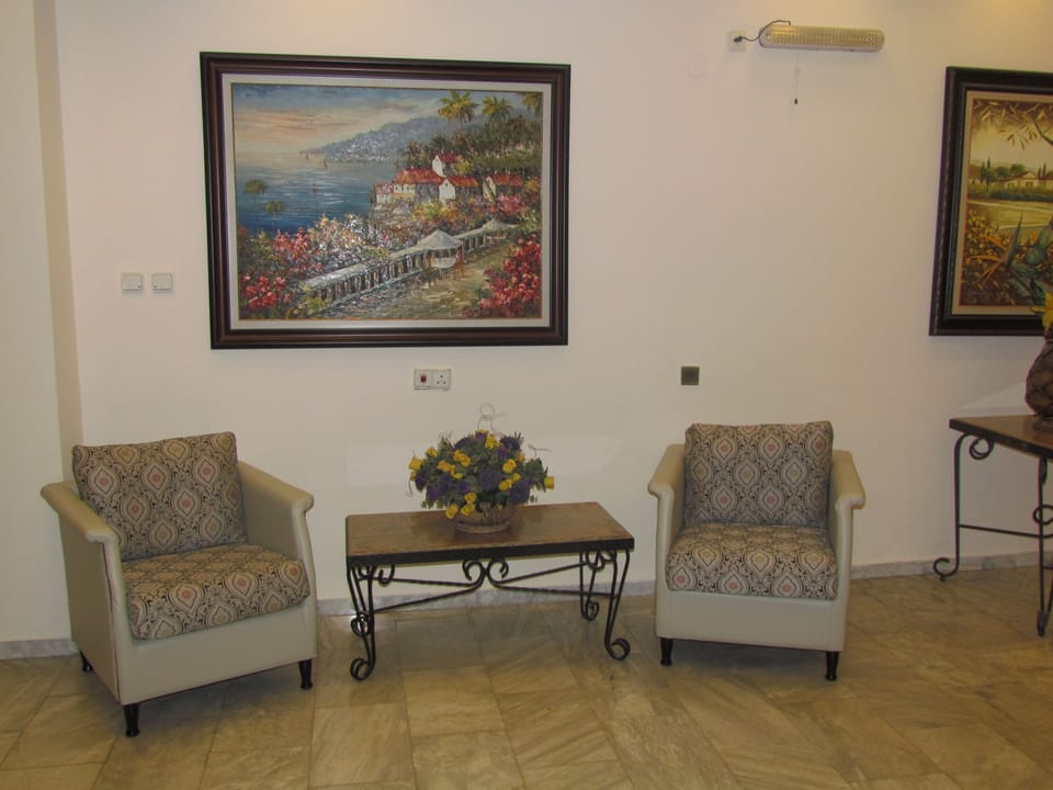 Lobby sitting area
