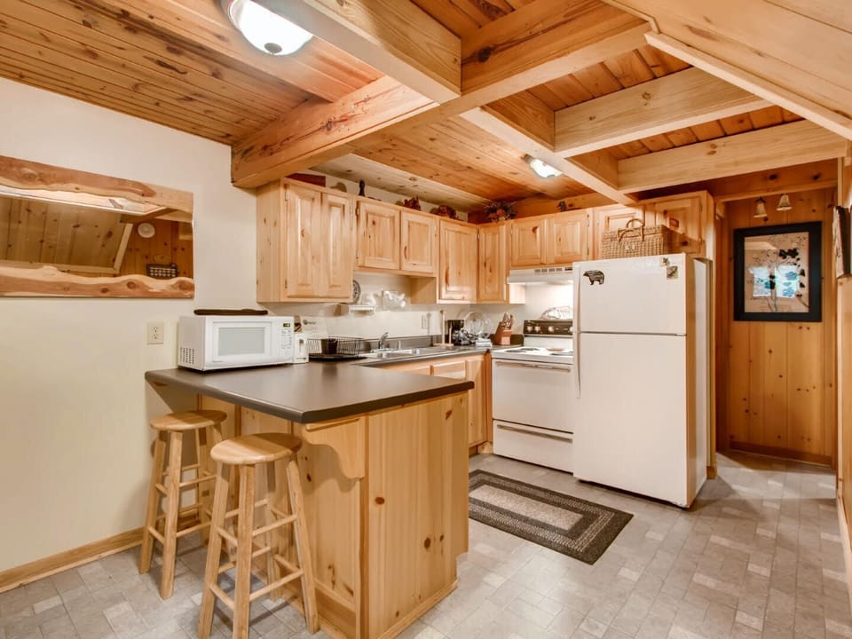 Kitchen Area Including Mini Snack Bar
