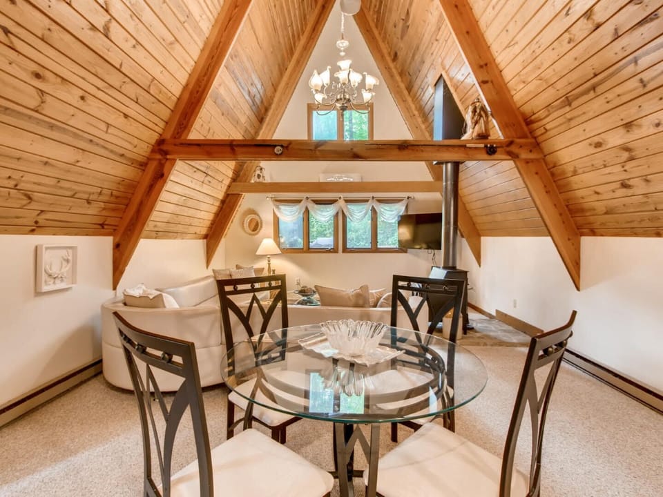 Relax in The Chalet Living Room