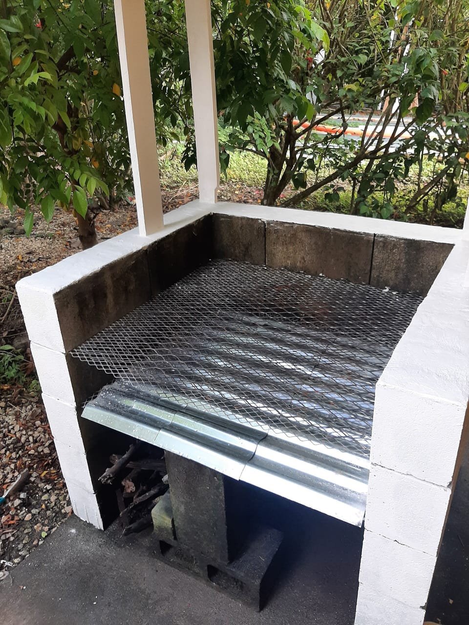 New concrete BBG grill just out the back door!