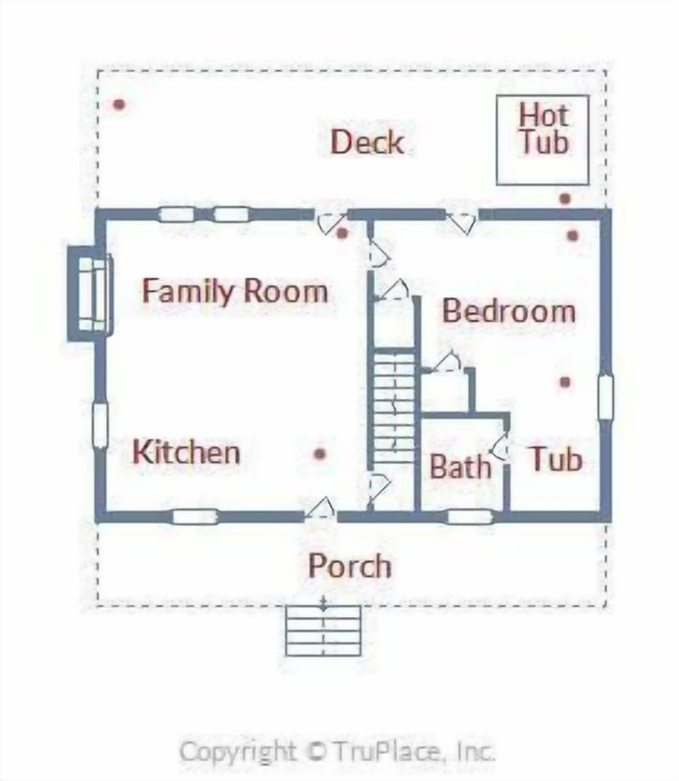 Main Level Floor Plan 