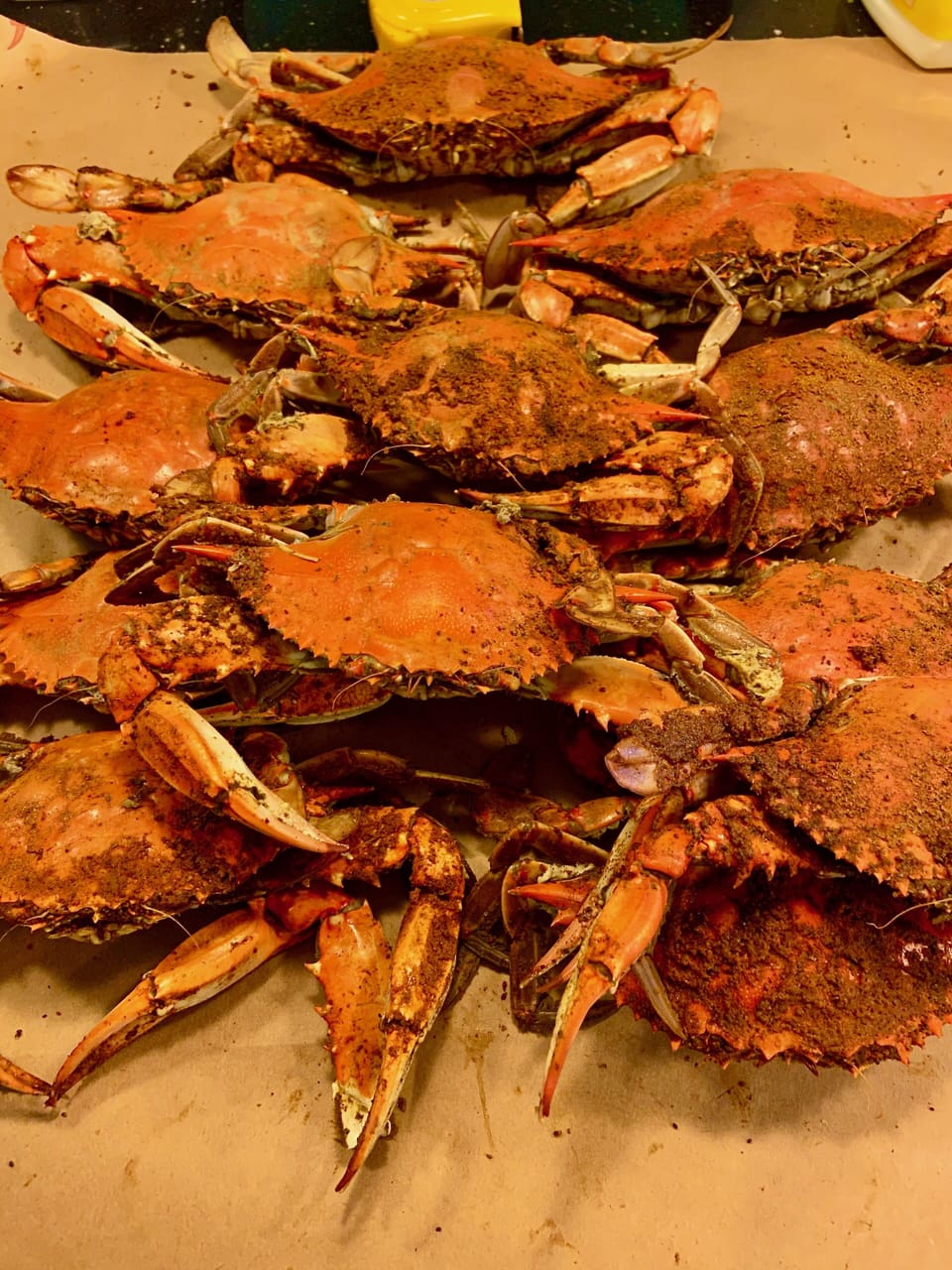Vinegar and Old Bay, a Crab steamer and burner provided