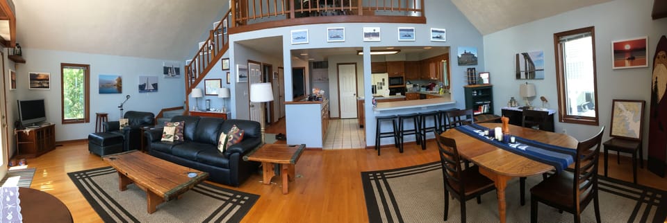 Interior from front of house