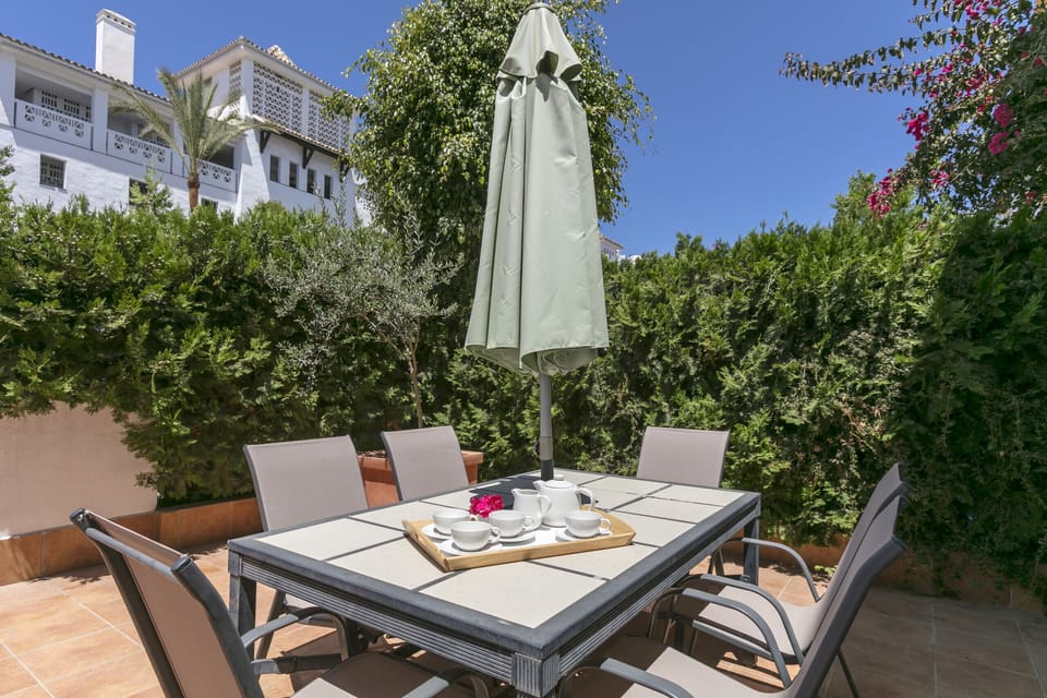 Front terrace Casa Olivo