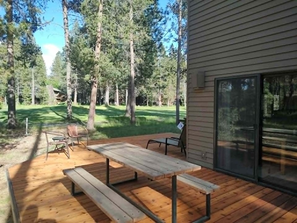 View from hot tub