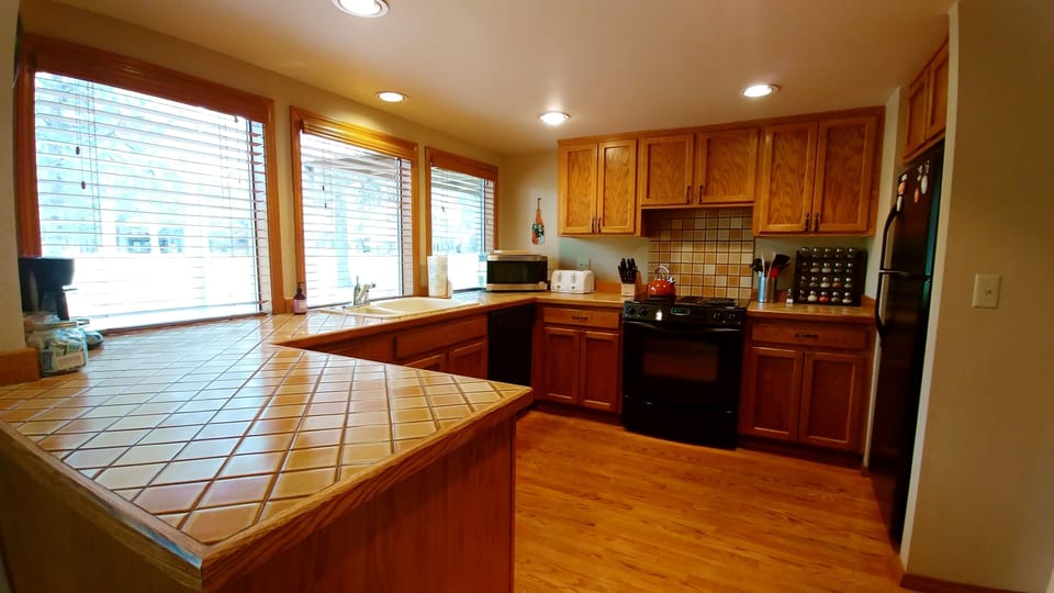 Kitchen with Golf Course View
