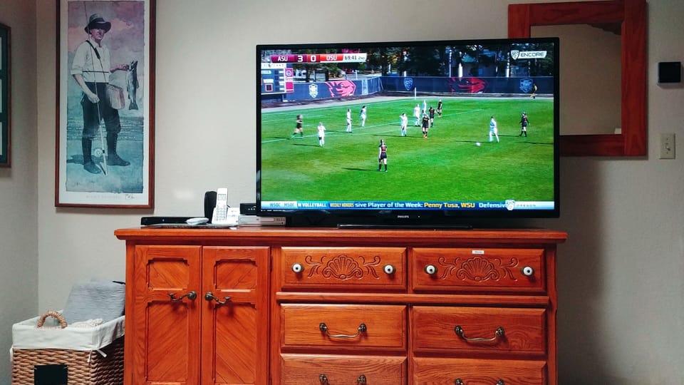 55" TV in Loft Room