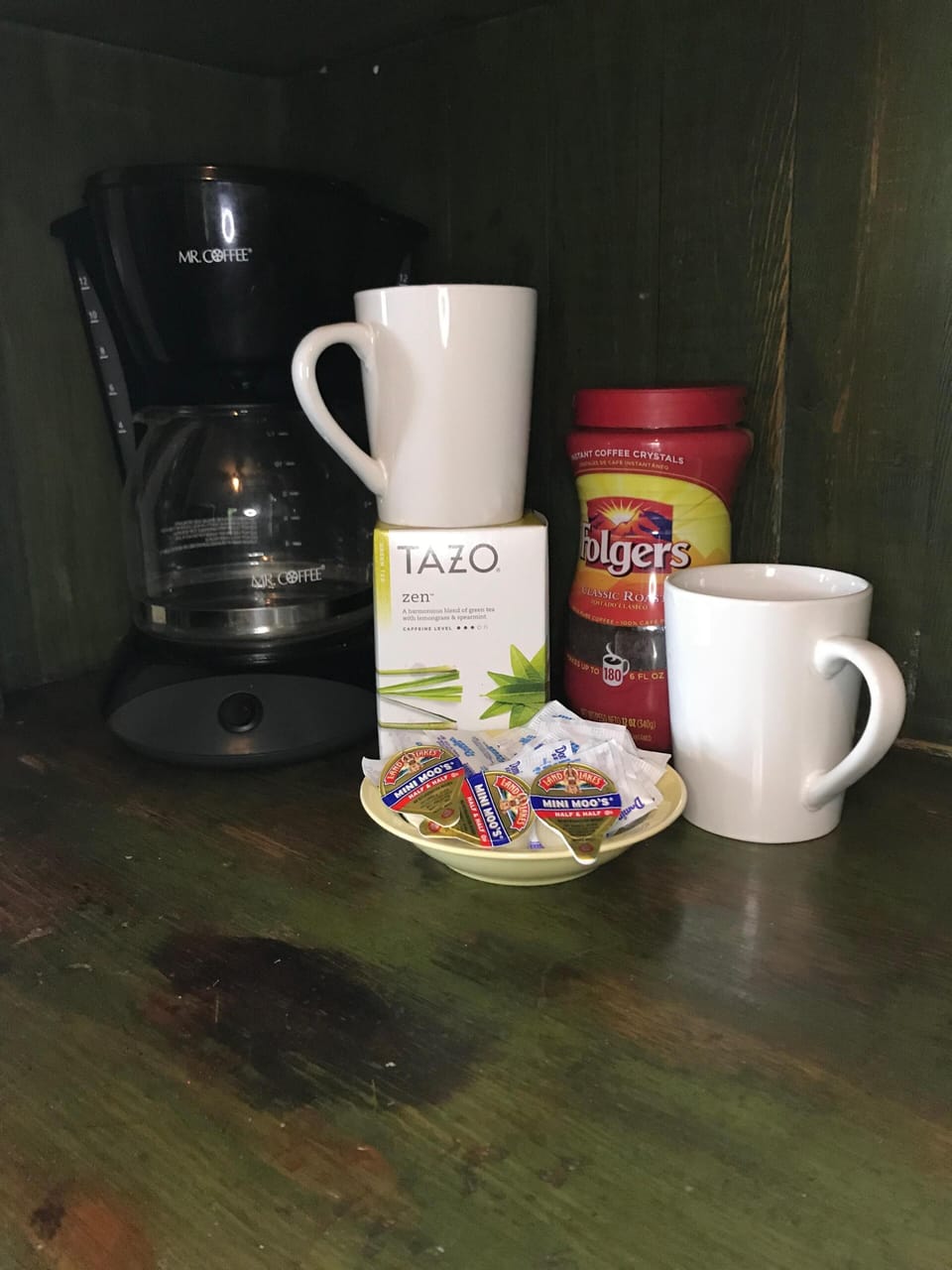 coffee and tea provided
