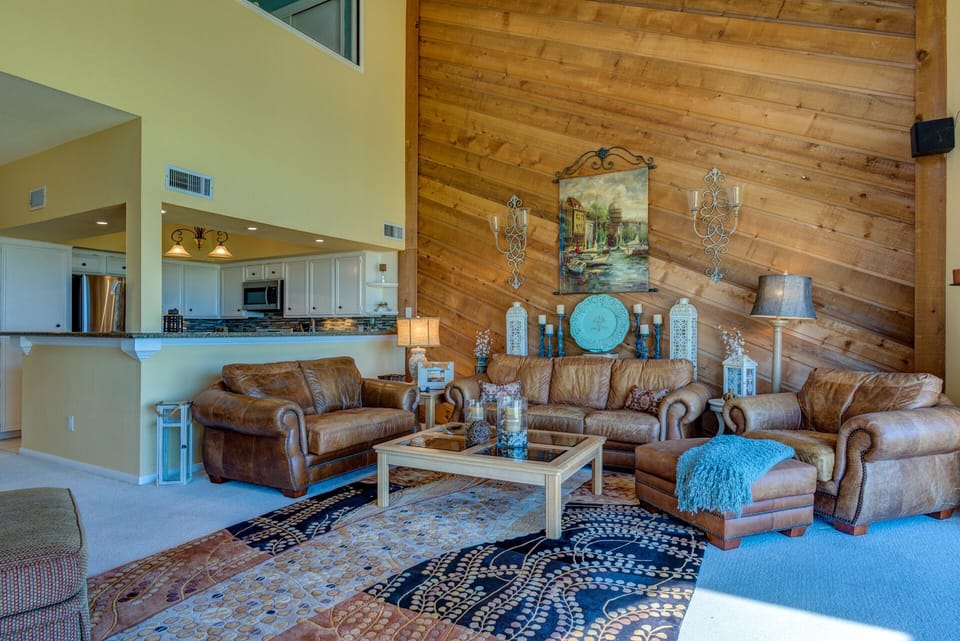 Just imagine relaxing here and enjoying the view of the lake.