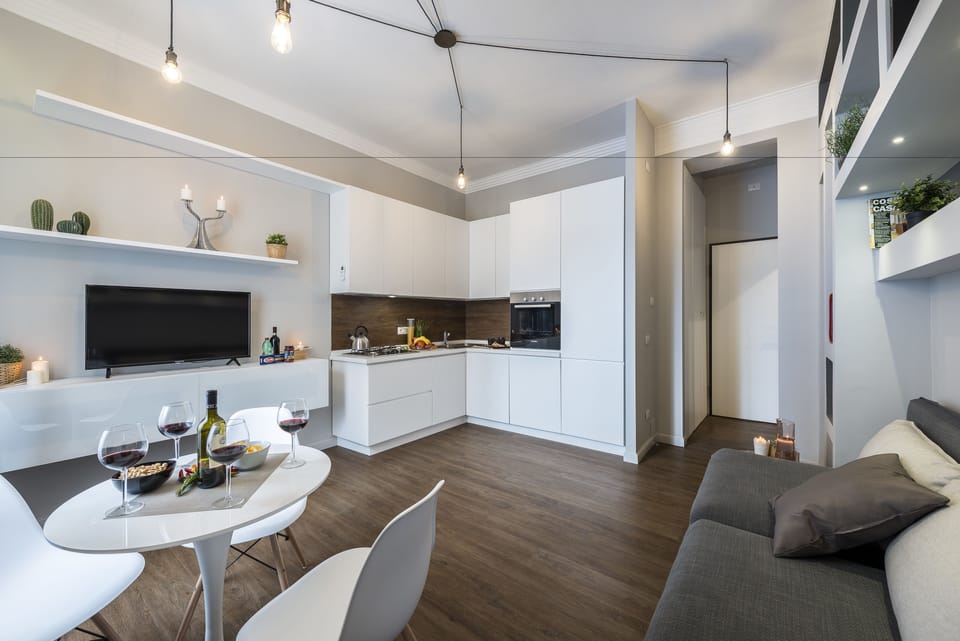 Superior Apartment, 1 Bedroom | Private kitchenette | Espresso maker, coffee/tea maker, fridge, electric kettle