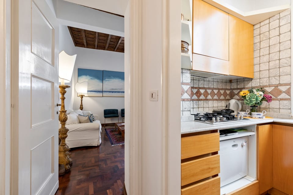 Apartment, 1 Bedroom | Private kitchen | Fridge, microwave, stovetop, dishwasher