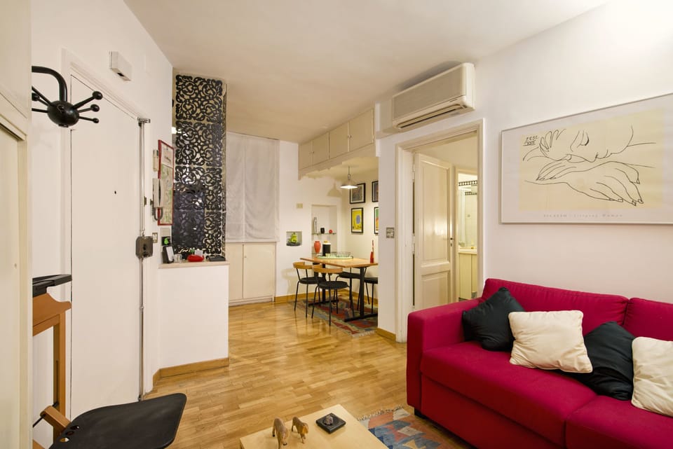 Apartment, 1 Bedroom | Living area | Flat-screen TV