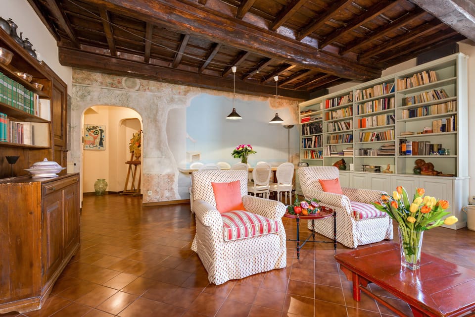 Apartment, 2 Bedrooms | Living room | Flat-screen TV