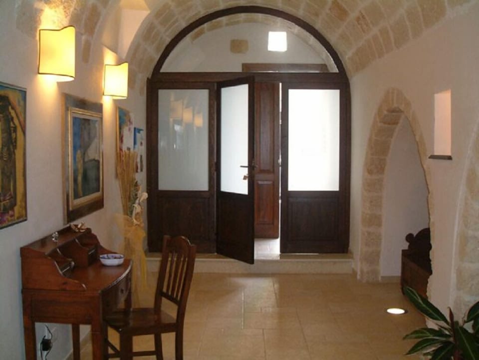 Interior entrance