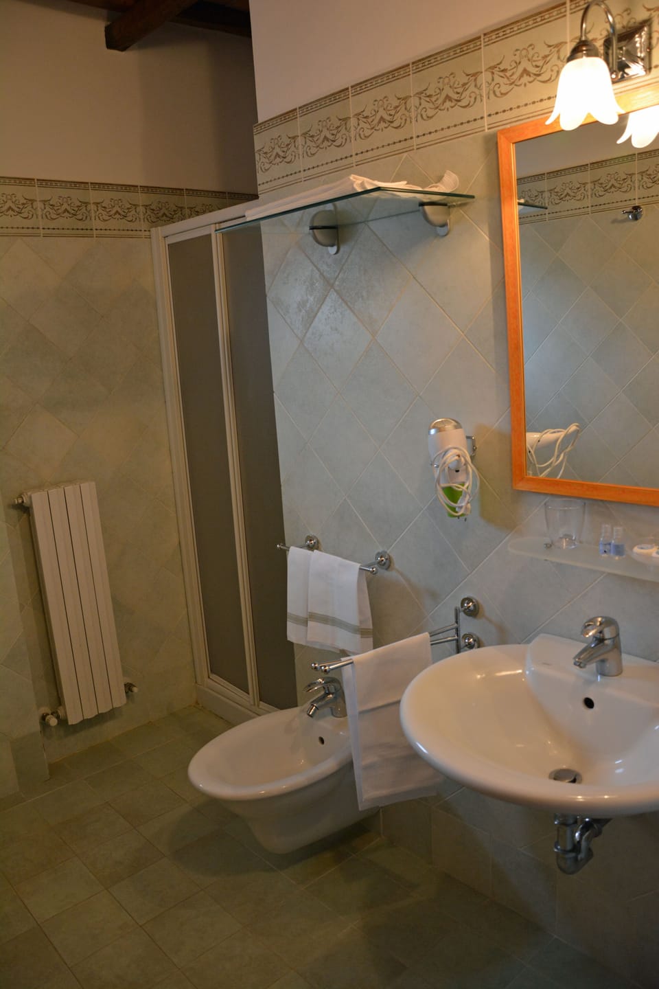 Condo, 1 Double Bed (La Ginestra) | Bathroom | Shower, hair dryer, bidet, soap