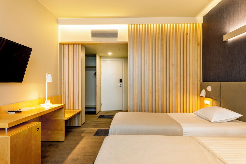 Superior Double or Twin Room | In-room safe, desk, blackout drapes, iron/ironing board