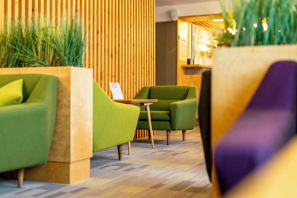 Lobby sitting area