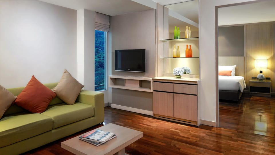 32-inch LCD TV with satellite channels, TV