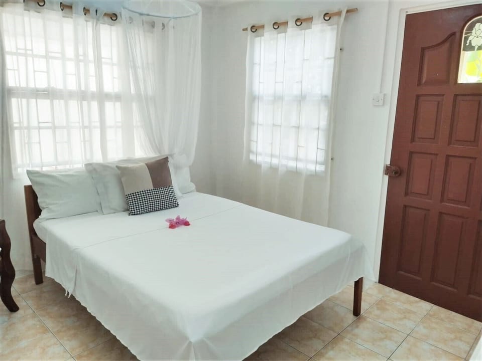 Bedroom 1 with full-size bed