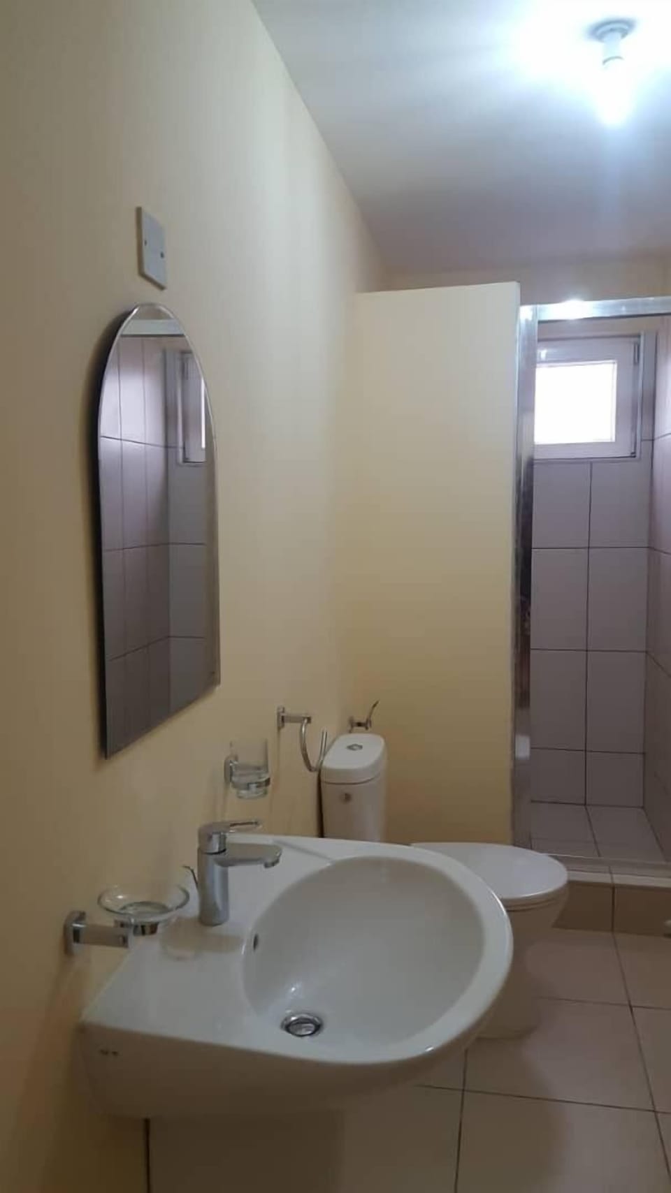 Comfort Apartment, 2 Double Beds, Accessible | Bathroom sink