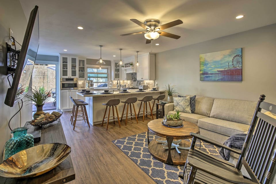 Lower-Level Living Room