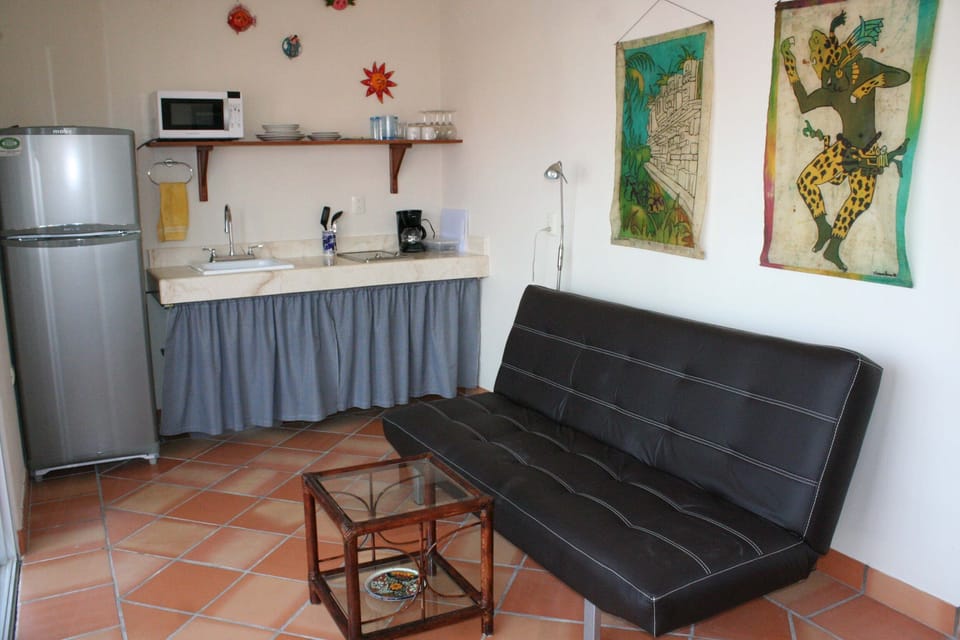 Living room/Kitchen.