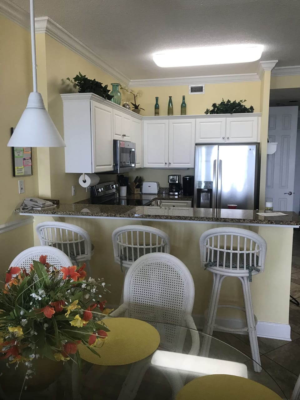 View from Dining Area into Kitchen

