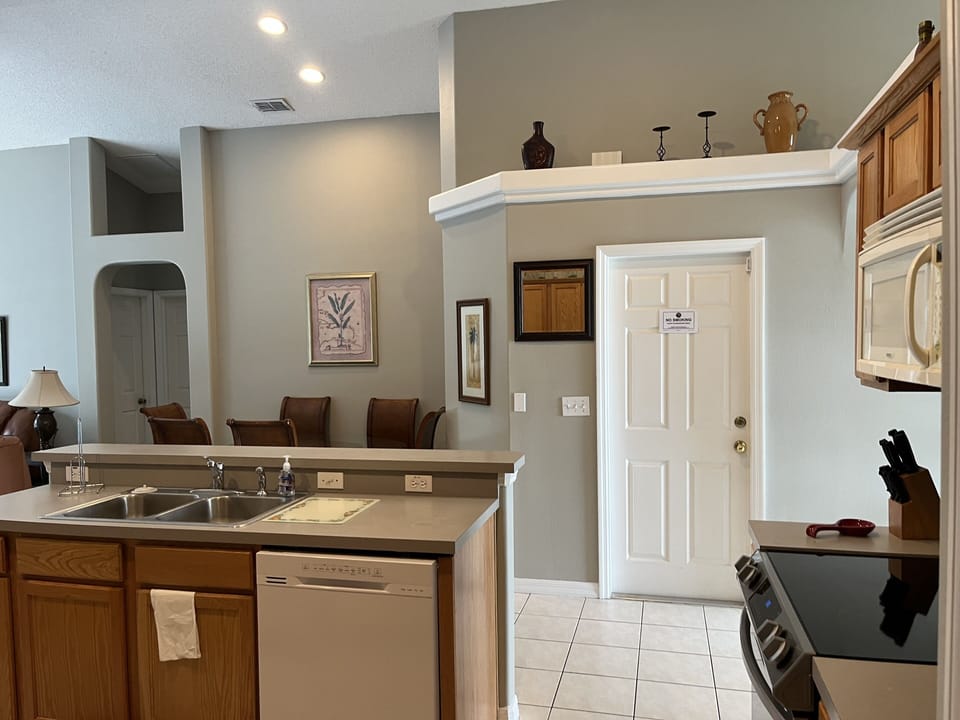 Entry from Garage