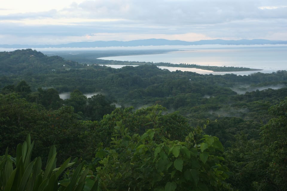View of the Ocean and River Mouth