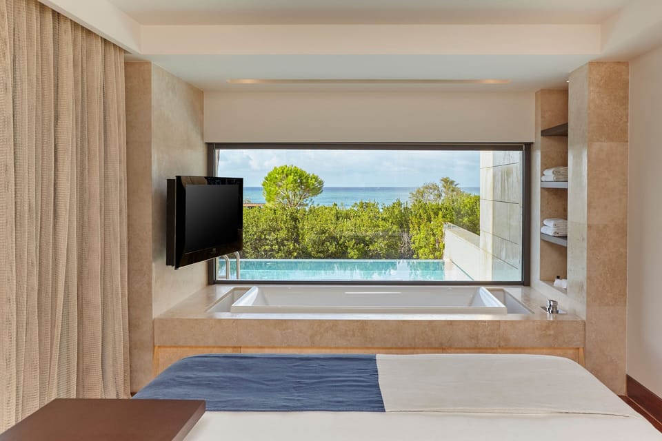 Premium Grand Infinity Suite, 1 Bedroom, Non Smoking, Sea front | Beach/ocean view