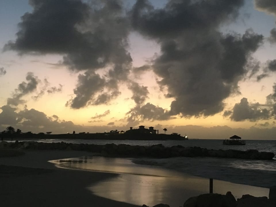 Dickenson Bay Beach.