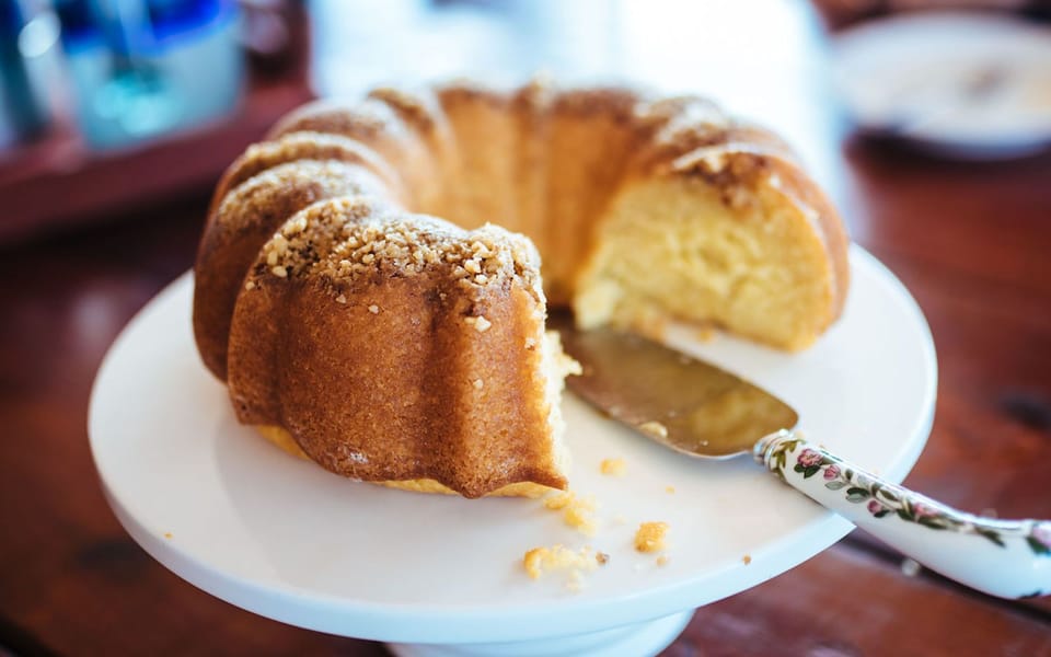 Butter Rum Cake from our Cooking with Rum class.  Delicious!