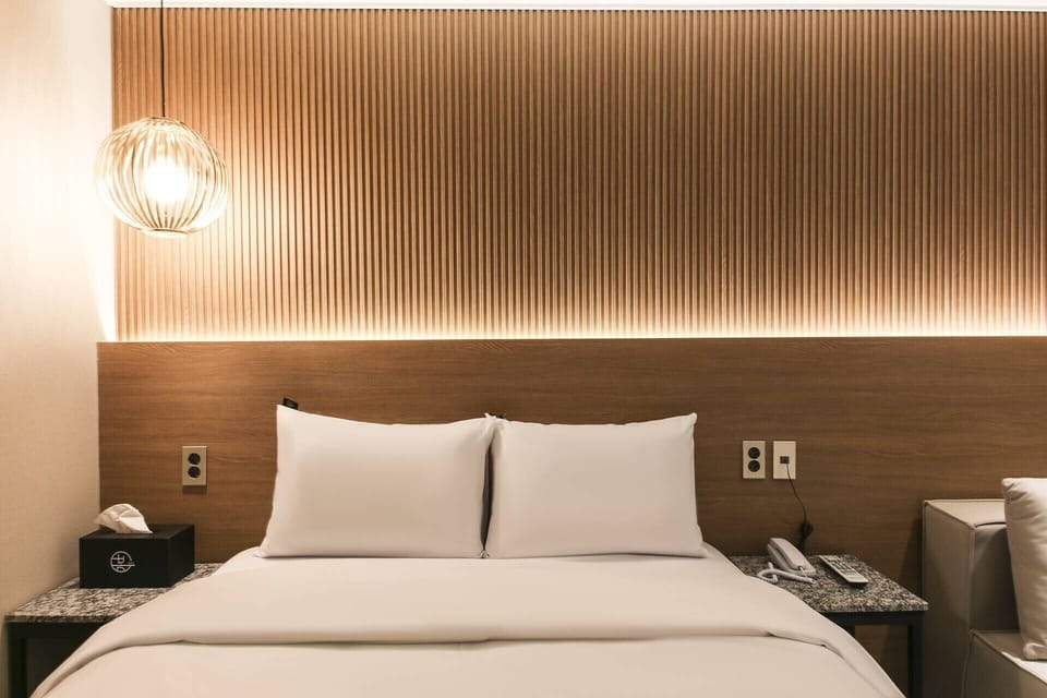 Standard Double Room | Down comforters, memory foam beds, free WiFi, bed sheets