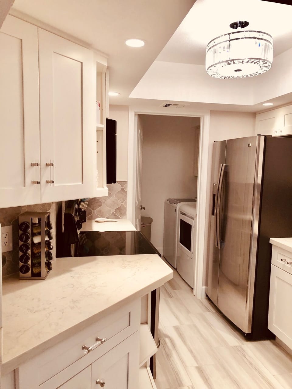 Very bright and large kitchen