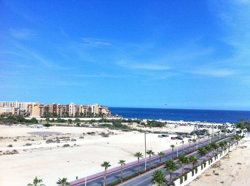 Rooftop view of the beach!