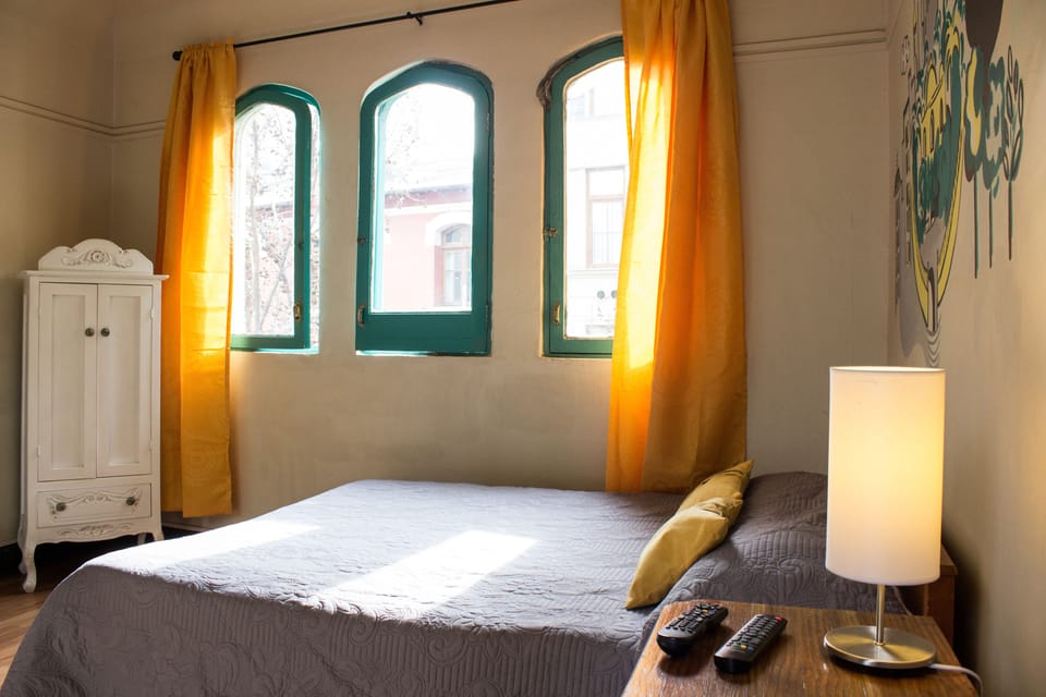 Blackout drapes, iron/ironing board, free WiFi, bed sheets