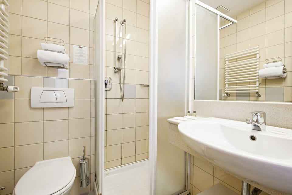 Hair dryer, bathrobes, bidet
