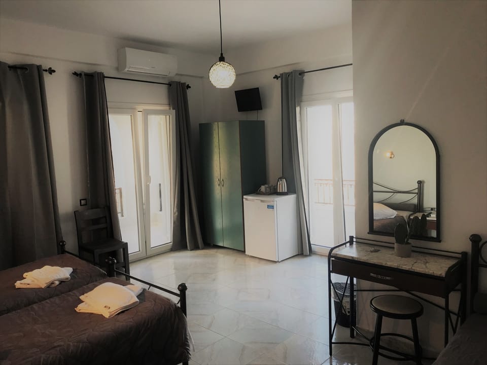 Desk, iron/ironing board, free WiFi, bed sheets