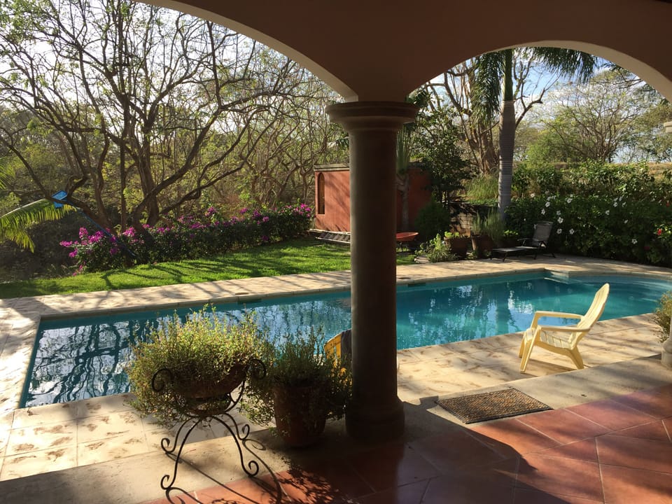 The solitude of our pool area😊