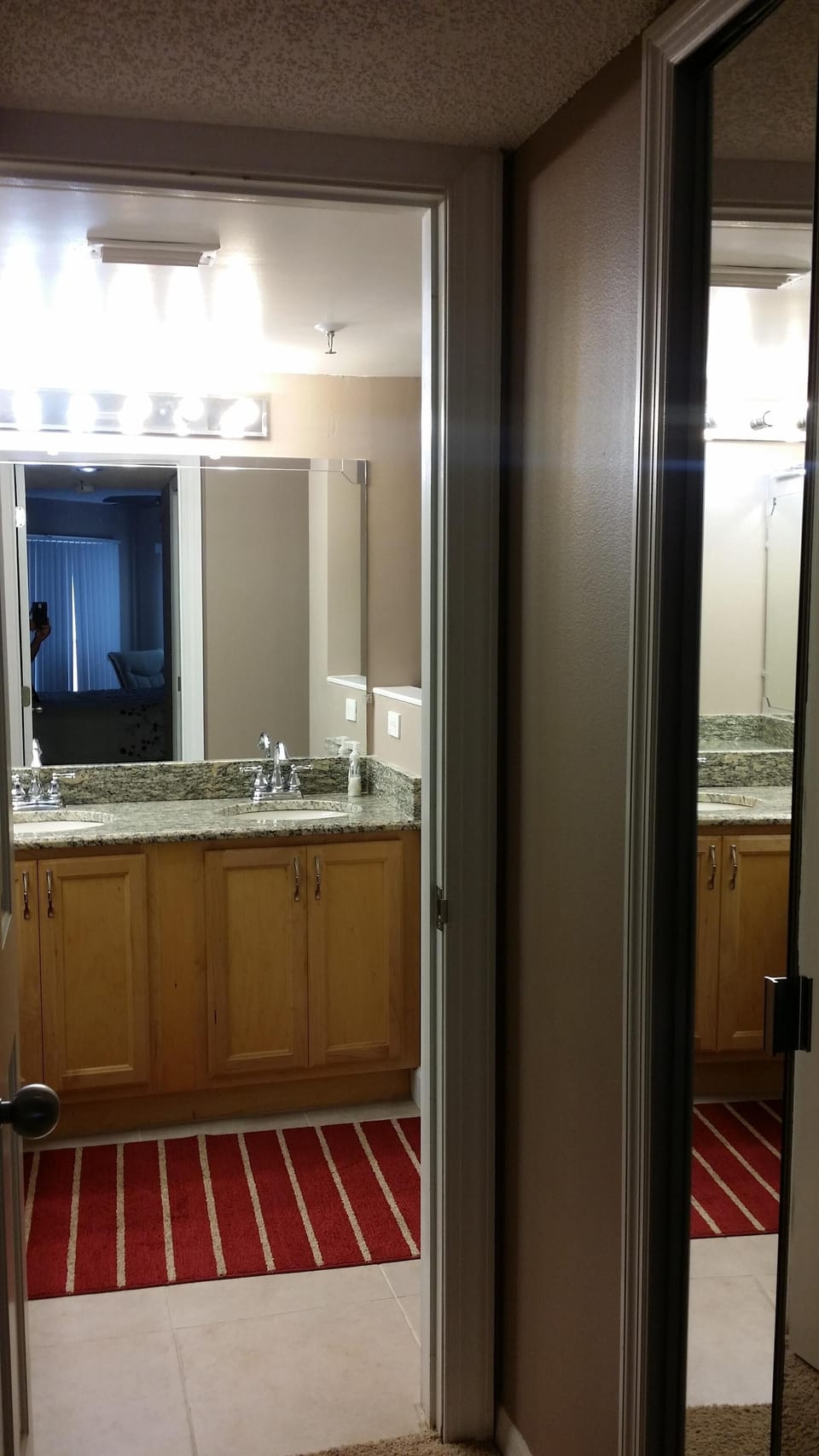 Large double sink Master bath