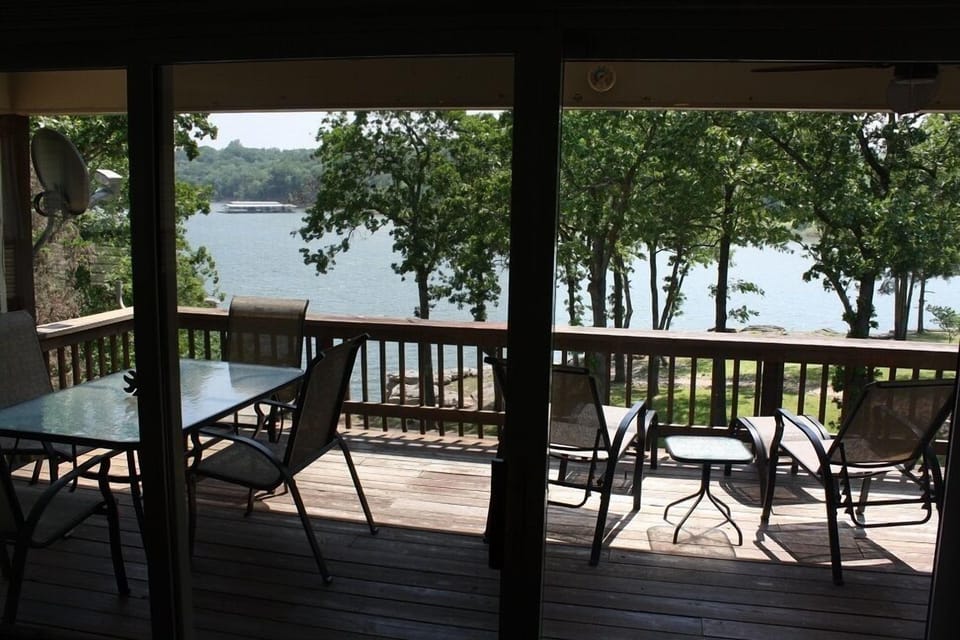 view from living room