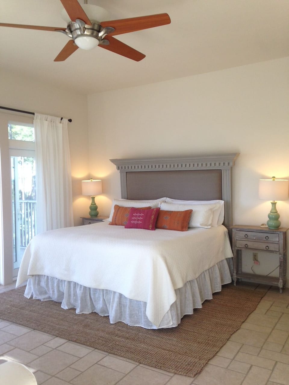 Comfortable King bed in master suite
