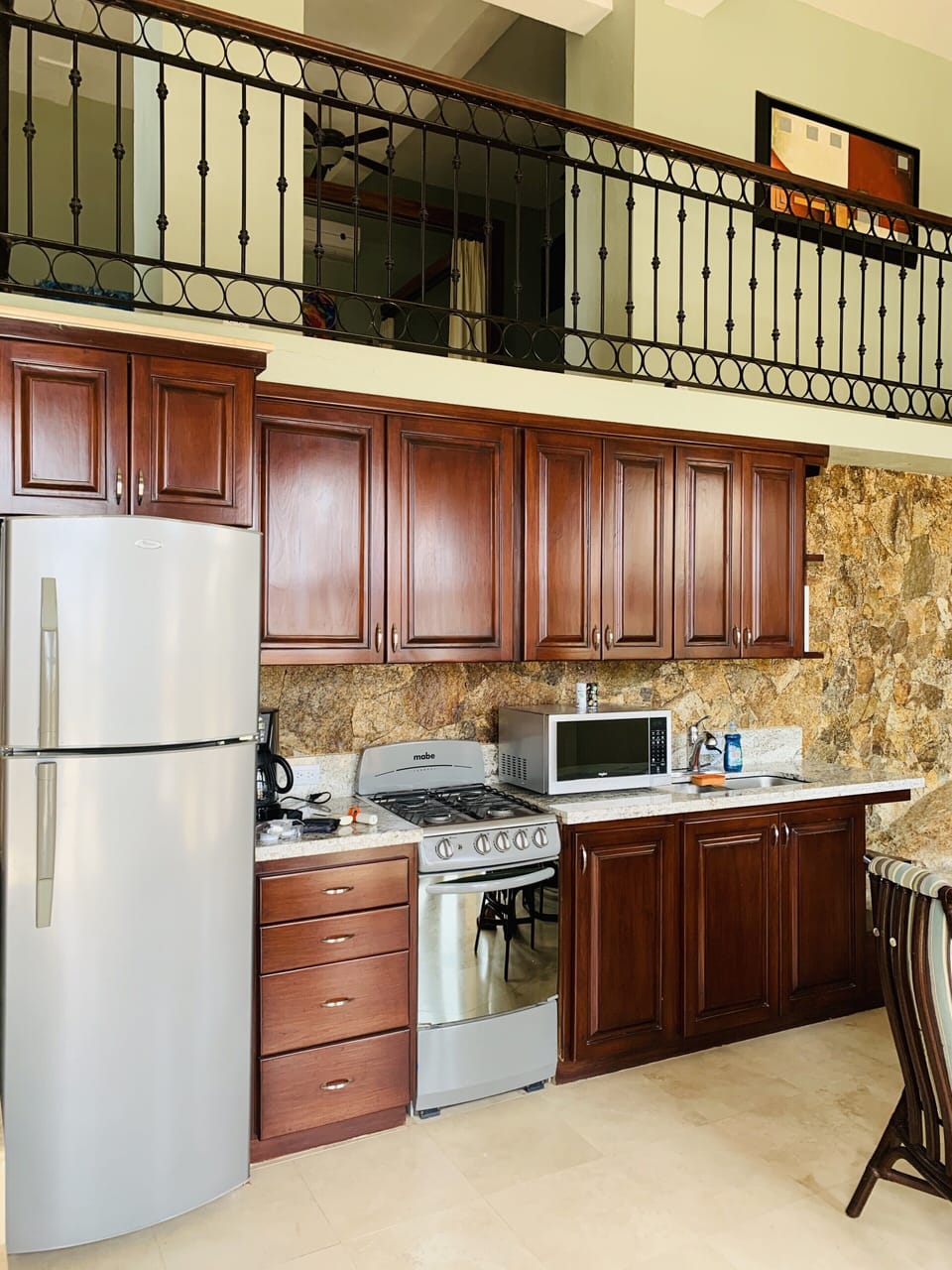 Has its own kitchen