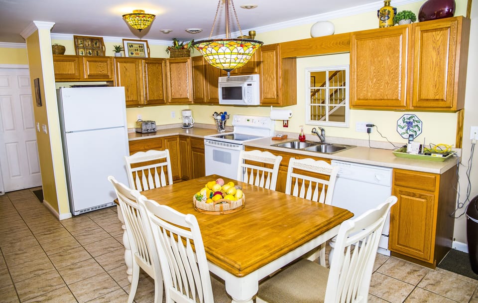 Well stocked kitchen