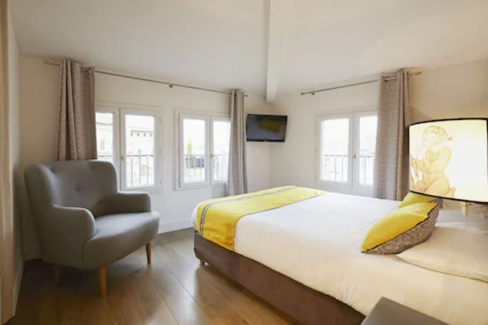Double Room - Basilic View | Premium bedding, in-room safe, individually decorated